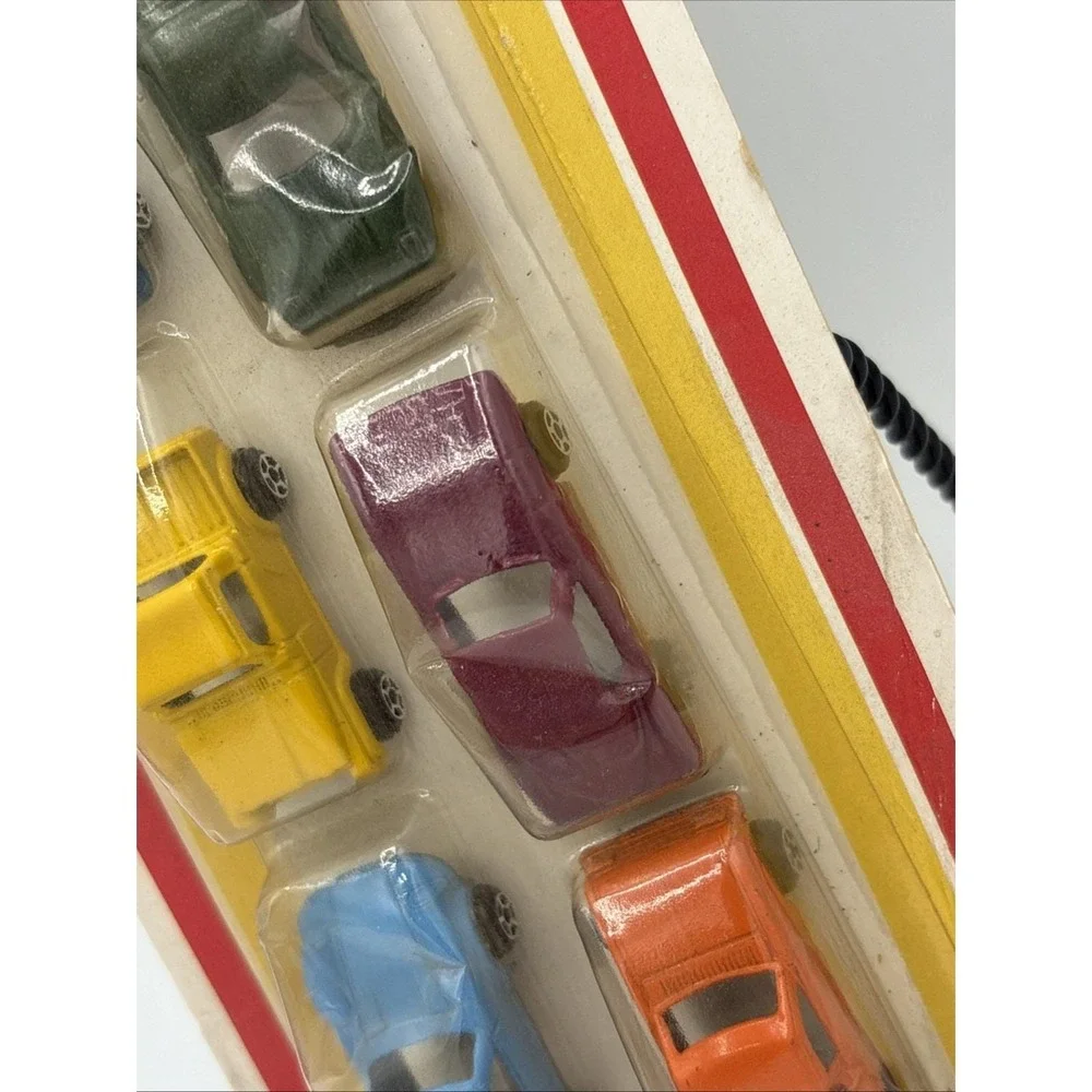 Vintage 1983 Tootsietoy Jam Pac Speedsters 8 Pack Diecast Cars Set Sealed Kmart